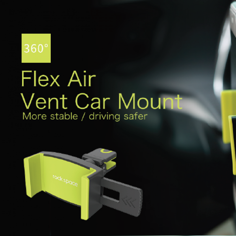 ROCK SPACE FLEX AIR VENT CAR MOUNT