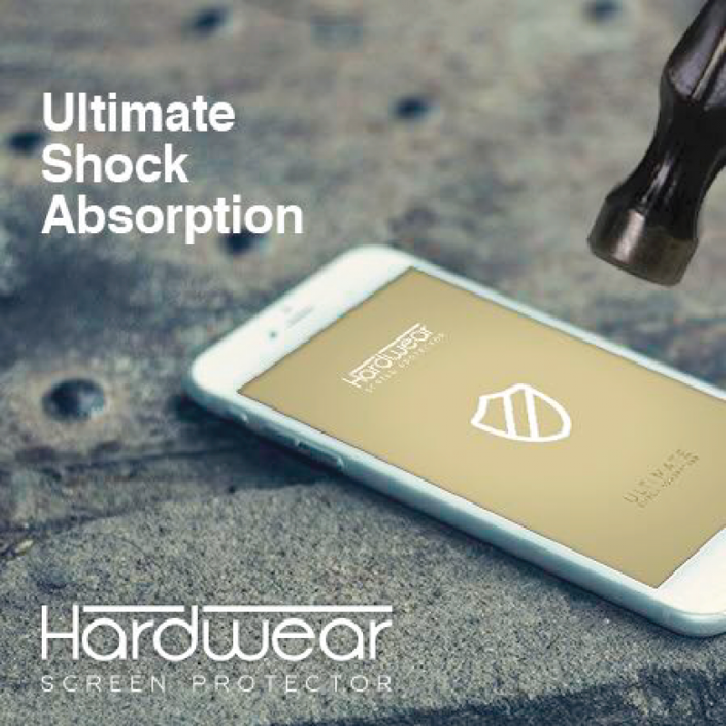 IPhone 8 PLUS - HARDWARE ULTIMATE SHOCK ABSORPTION SCREEN PROTECTOR  