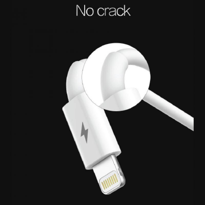 ROCK SPACE TYPE C TO LIGHTING ROUND CABLE