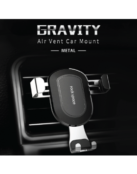 ROCK SPACE UNIVERSAL GRAVITY AIR VENT CAR MOUNT