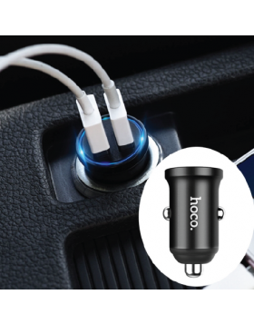 HOCO Z20 SURPASSING DUAL PORTS CAR CHARGER