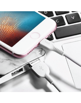 HOCO X20 FLASH CHARGING CABLE 2M (LIGHTNING)