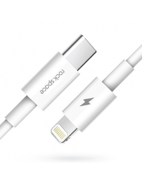 ROCK SPACE TYPE C TO LIGHTING ROUND CABLE