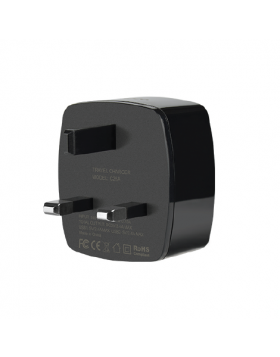 HOCO C26A MIGHTY POWER DOUBLE USB PORT RAPID CHARGER